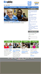 Mobile Screenshot of enablenj.org