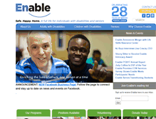 Tablet Screenshot of enablenj.org